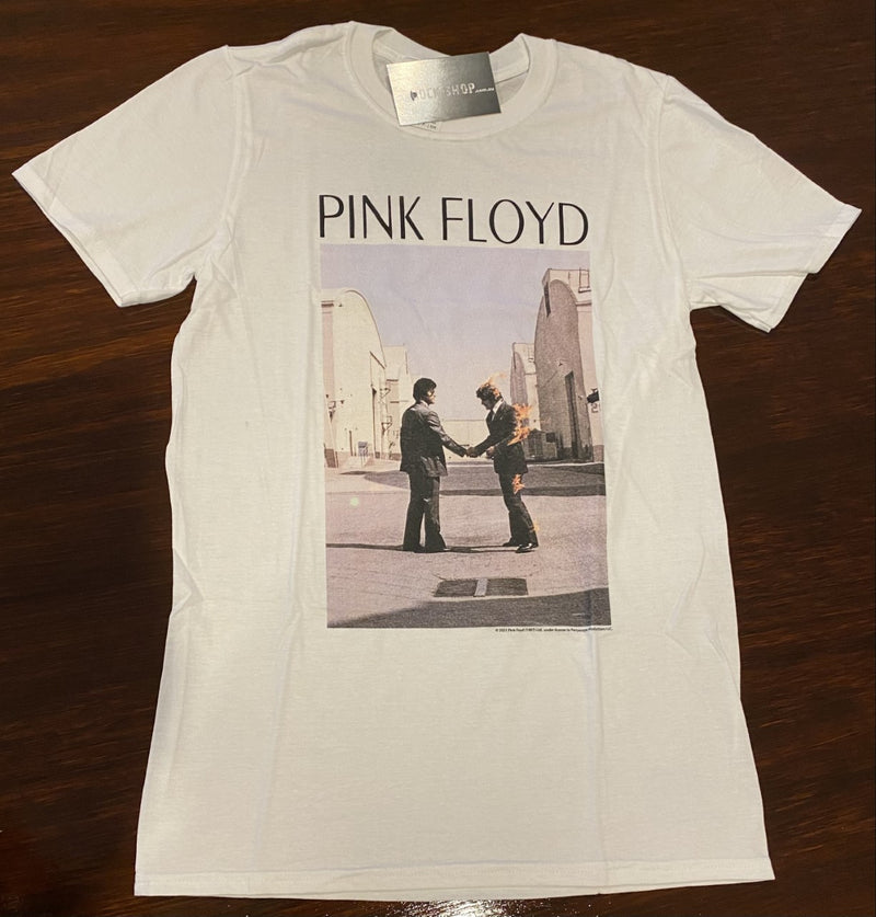 Pink Floyd wish you we're here Unisex Tee White