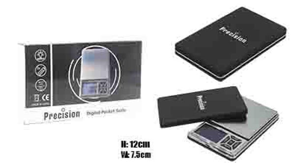 Precision Digital Scale Black 300 x 0.01g