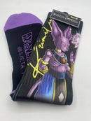 Primitive Dragon Ball Super Beerus ORB socks OSFA