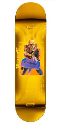 Primitive Skateboards Deck Peace Sells SLV 8.2 Megadeth