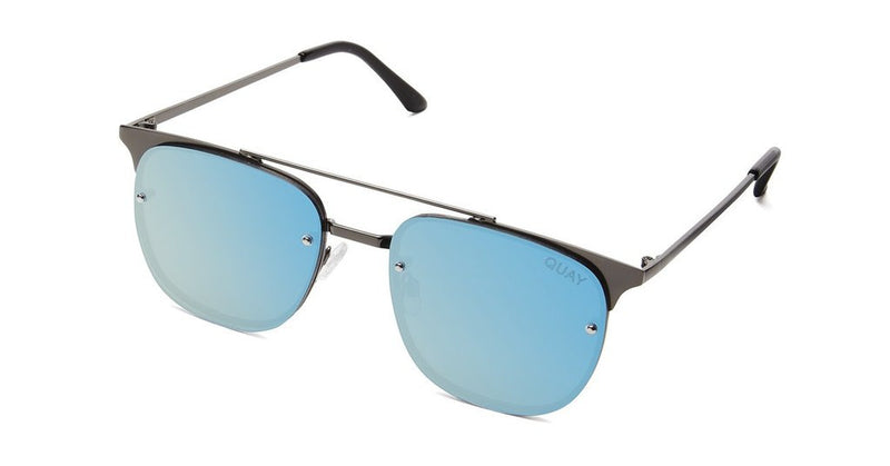 Tahoe Aviator Sunglasses | Matte Gold & Sunset Mirror | DIFF Eyewear