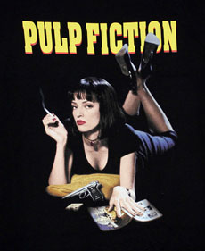 Pulp Fiction MIA2 Unisex Tee T-Shirt Famous Rock Shop.