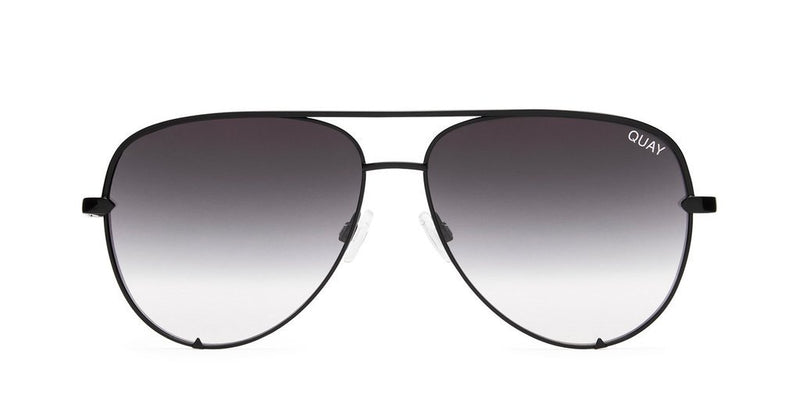 Quay Australia High Key Black Fade Sunglasses Mirror QUAY x DESI PERKINS