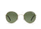 Quay Australia Mod Star Gold/ Green Sunglasses