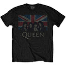 Queen Union Jack Unisex Tee Black Famous rock shop