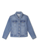 Riders By Lee Junior Classic Denim Jacket Reputation Blue R/530044/EH1