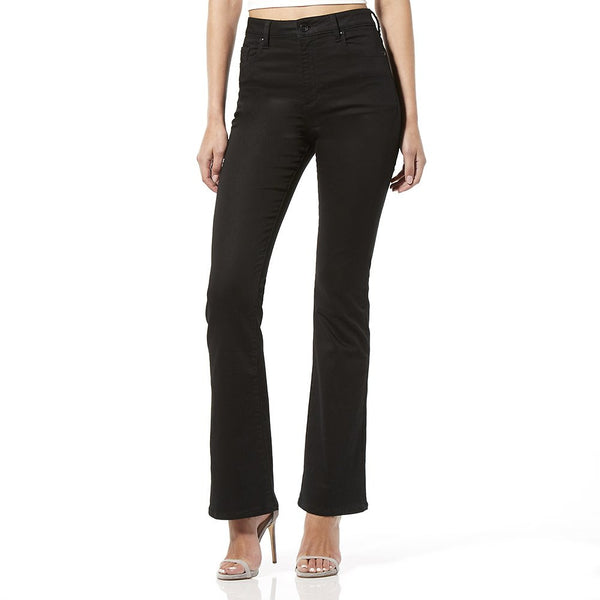Riders By Lee High Flare Black Void Jeans Super high-rise flare in a unique super stretch denim featuring a black wash. Take a step back in time, we're going 70's festival. With a high-waist, this jean is slim through the leg before kicking out below the knee into a flare. Stretch perfect denim that shapes to your body Famous Rock Shop 