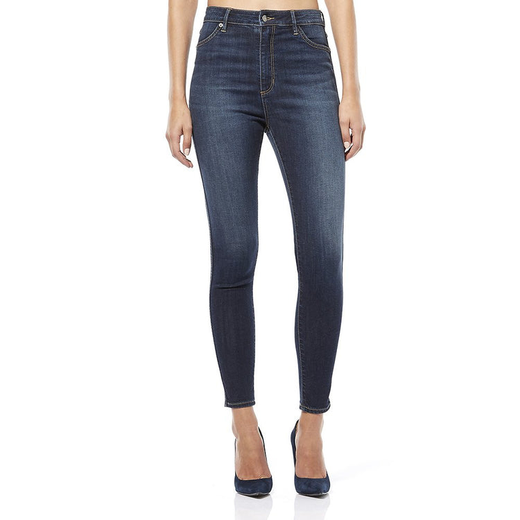 Riders By Lee Hi Rider Insta Blue R/551036/Z88 With a super high-rise the Hi Rider jean is slim through the leg with a cropped leg length in a traditional dark blue wash. Reach dizzying heights. With an ultra-high waist, cropped leg length and flattering back pockets you'll be retro rising in our Hi Rider jean. Hi rise Famous Rock Shop Newcastle NSW Australia