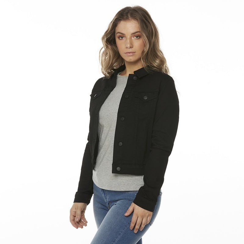 Riders By Lee Denim Jacket Ex Black R/551393/R39 – Famous Rock Shop