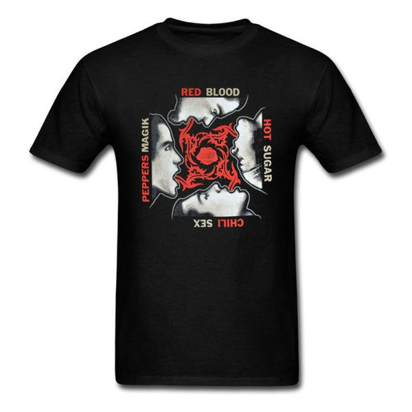 Red Hot Chili Peppers Men's T-shirt Blood Sugar Sex Magik Colour Black Famous Rock Shop Newcastle 2300 NSW Australia 