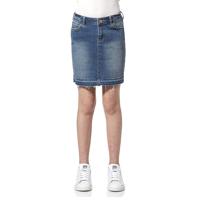 Riders By Lee Denim Mini High Tide Skirt R_580017_W66
