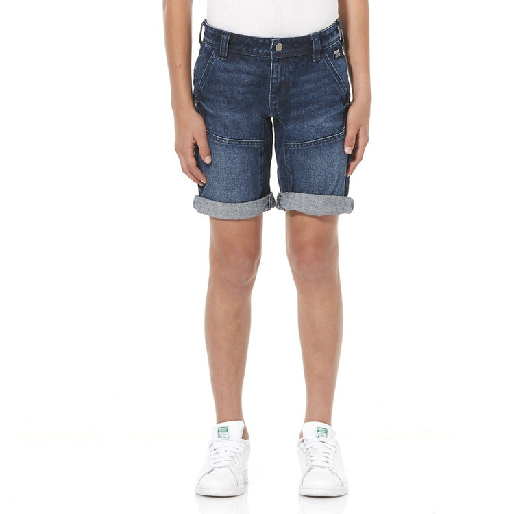 Riders By Lee Junior 8-16 YRS Kick Back Shorts Brushed Indigo R530030C24 Famous Rock Shop Newcastle, 2300 NSW. Australia. 