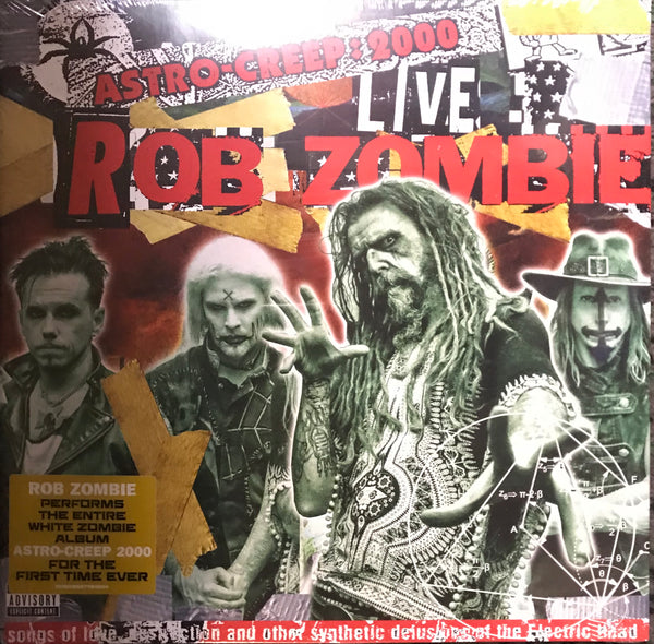 Rob Zombie Astro Creep 2000 Live Song Of Love Destruction And Other Synthetic Delusions Of The Electric Head LP Vinyl     Famous Rock Shop Newcastle 2300 NSW Australia