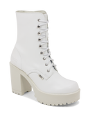 Roc Boots - Lush White Leather Boots