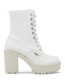 Roc Boots - Lush White Leather Boots