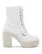Roc Boots - Lush White Leather Boots