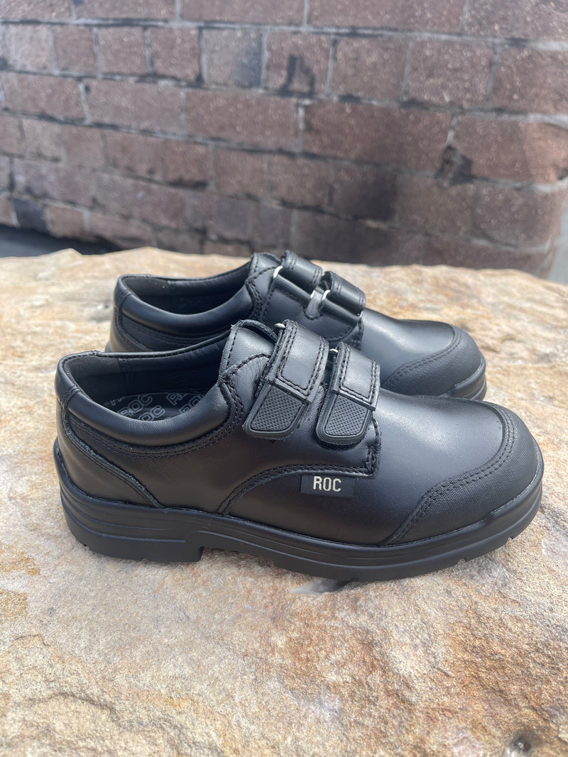Roc Rapp Black Leather Shoes – Famous Rock Shop
