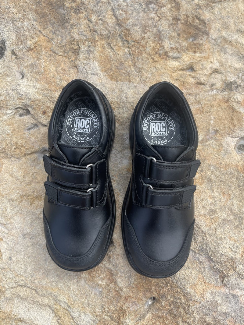 Roc Rapp Black Leather Shoes – Famous Rock Shop