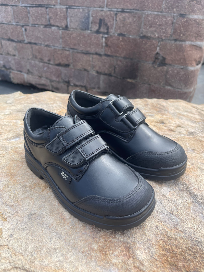 Roc Rapp Black Leather Shoes – Famous Rock Shop