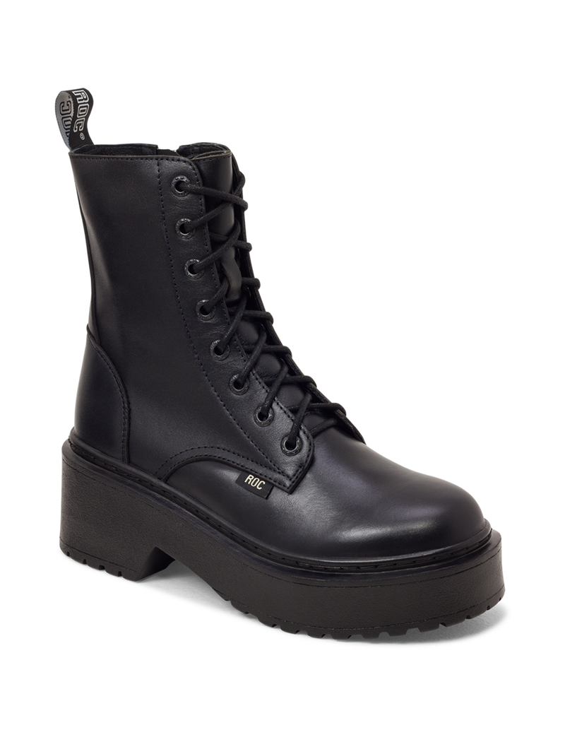 Roc Tomboy Black Leather Boots