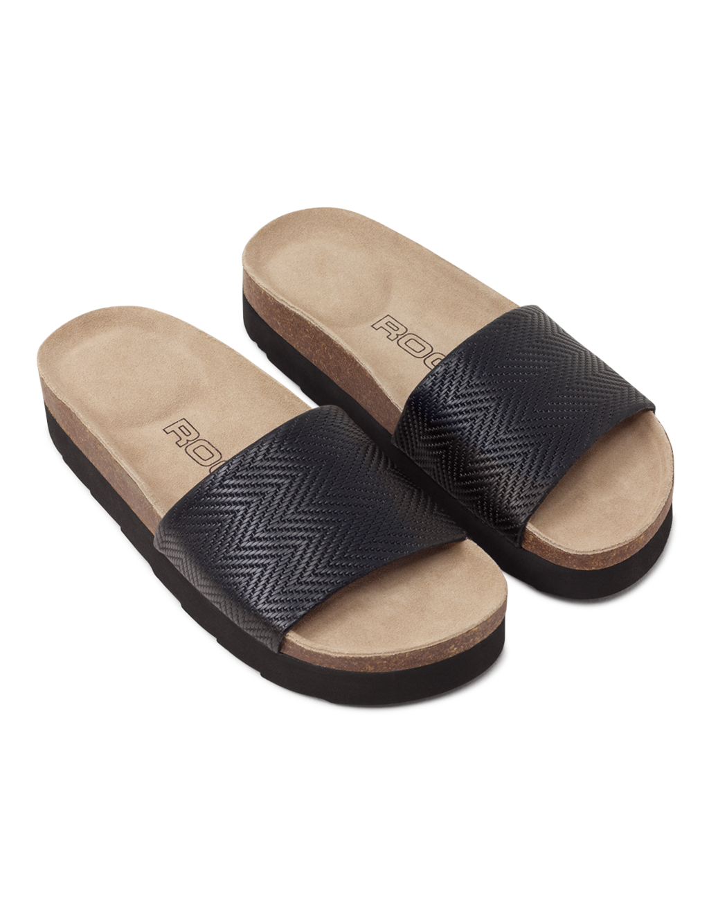 Roc Boots Bangers Black Herring Slide – Famous Rock Shop