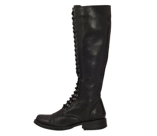 Roc Boots Fleet Black Leather Boots