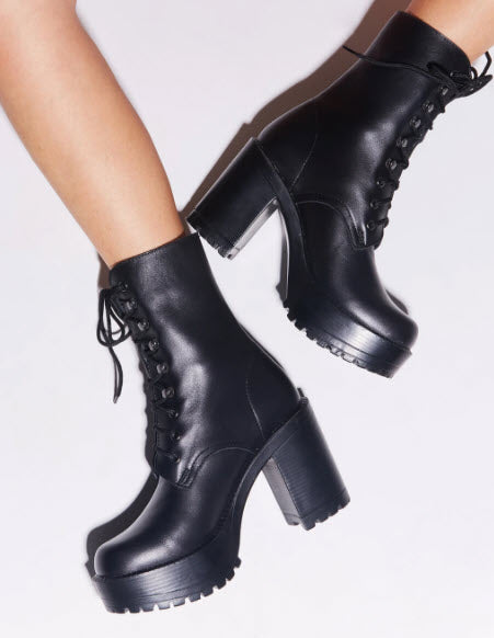 Roc Boots - Roc Boots -Lush - Black Leather Boots