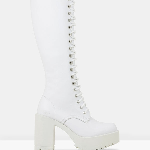 Roc lash 2025 boots white