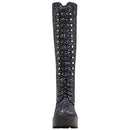 Roc Boots Lash Midnight Boots ROC Lash is loud with wicked edge. You're not to be taken softly in these knee high lace-up boots! Famous Rock Shop Newcastle, 2300 NSW Australia.