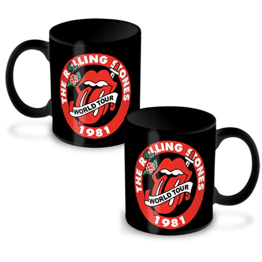 Rolling Stones World Tour one Coffee Mug Famousrockshop