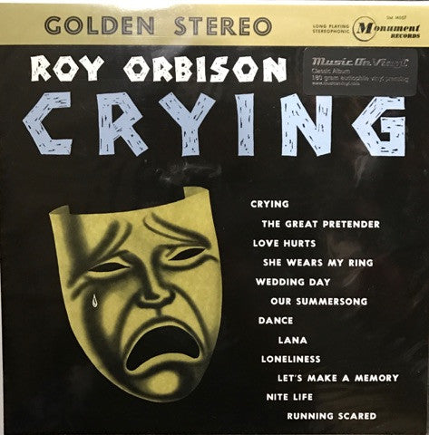 Roy Orbison  Crying Vinyl  Famous Rock Shop 517 Hunter Street Newcastle 2300 NSW Australia