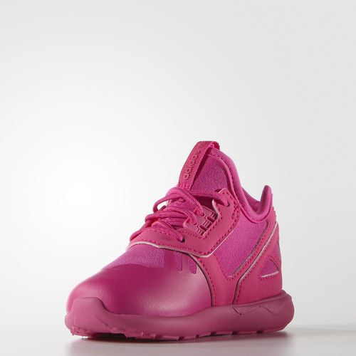 Adidas Originals Infants Tubular Runner Hot Pink S78720 Tubular Runner Shoes These infants' shoes build on the legacy of the 1993 Tubular runner, re-creating it as a modern street-style sneaker. The infants' version of the Tubular shoe has the same progressive style as the grown-up pair, with a higher-cut bootee Famous Rock Shop. 517 Hunter Street Newcastle, 2300 NSW Australia