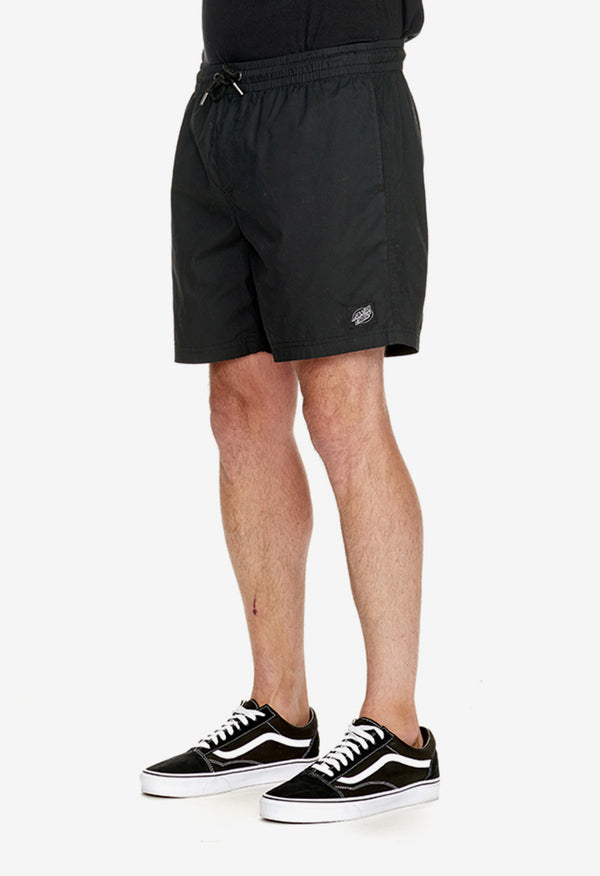 Santa Cruz Cruzier Solid Black Shorts SC-MBNC262