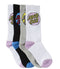 Santa Cruz Pop Dot Socks Black 5 Pairs no show 6-10 SW1221605