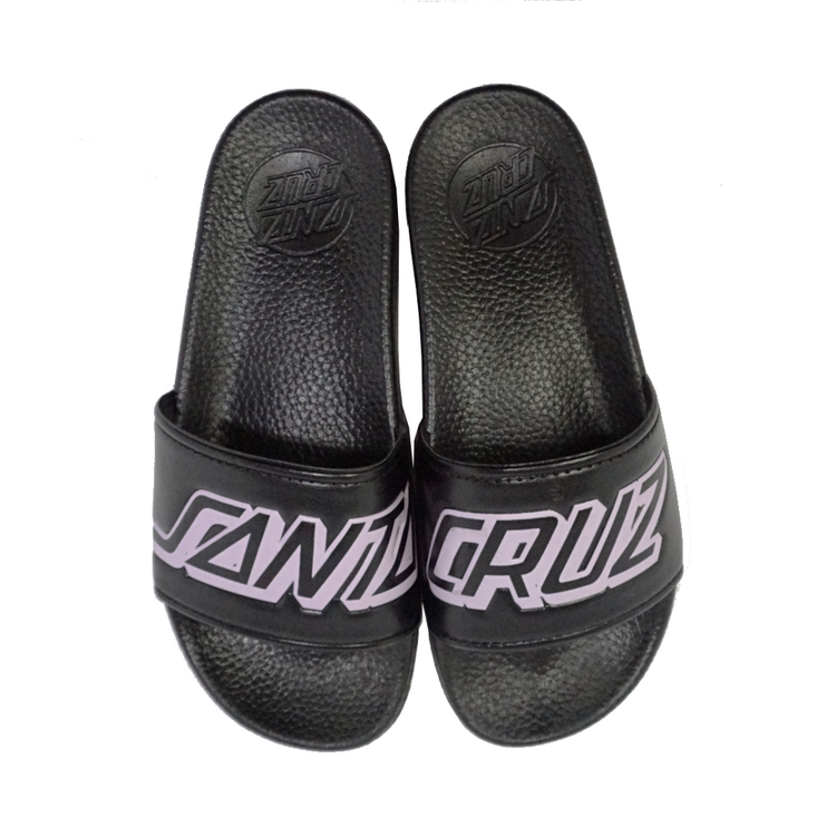 Santa Cruz Black PINK Classic Strip Slide-Youth Famous Rock Shop Newcastle 2300 NSW Australia