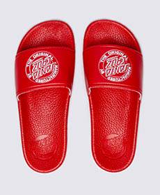 Santa Cruz OG Dot Youth Slide Red SC-YYC8164 Famous Rock Shop Newcastle, 2300 NSW. Australia. 1