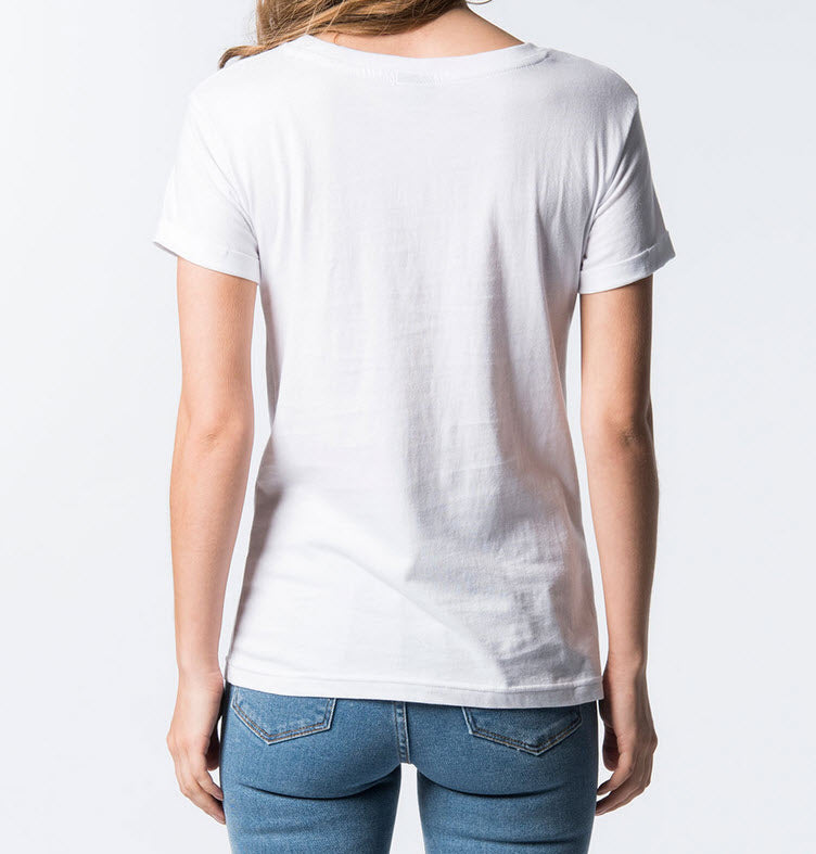 Santa Cruz Water Dot Tee White SC-WTC7353