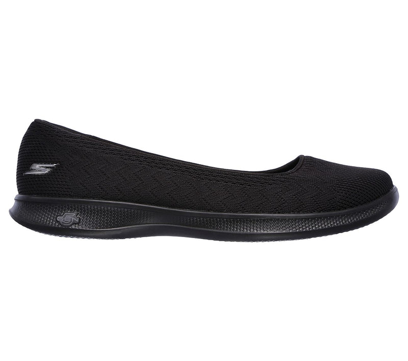 Skechers GO Step Lite Solace Black 14476 Streamline and lighten up your style and comfort with the the Skechers GO STEP Lite - Solace shoe.  Famous Rock Shop. 517 Hunter Street Newcastle, 2300 NSW. Australia