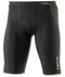 Skins Active A400 Men's Half Tights with Yellow Stitching