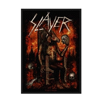 Slayer Devil on Throne SPR2780 Sew on Patch Famousrockshop