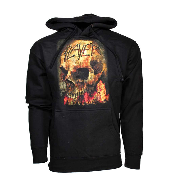 Slayer Fire Skull Hoodie