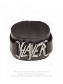 Slayer Logo Leather Wriststrap