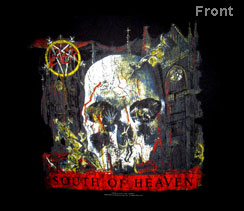 Slayer South Of Heaven Unisex Tee Famousrockshop