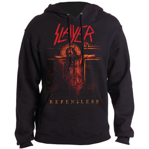 Slayer Unisex Pullover Hoodie Repentless Crucifix Famousrockshop