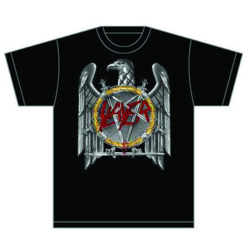 Slayer Unisex Tee T-Shirt Silver Eagle