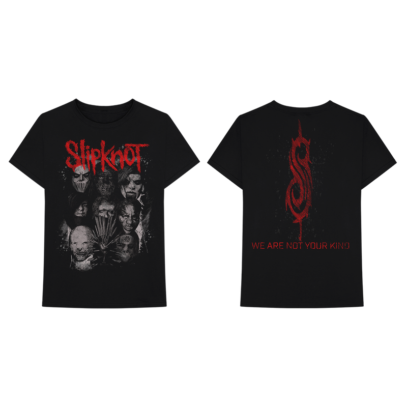 Slipknot We Are Not Kind Red  Unisex Tee