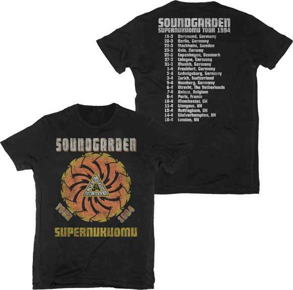 Soundgarden Superunknown Spiral Unisex Tee Famousrockshop