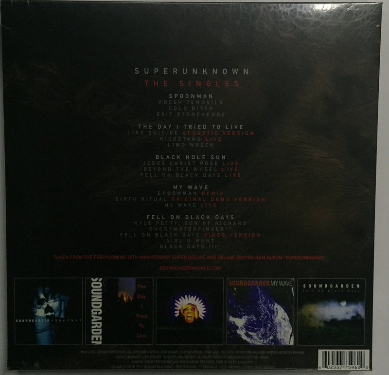 Soundgarden - Superunkown The Singles Box Set Vinyl