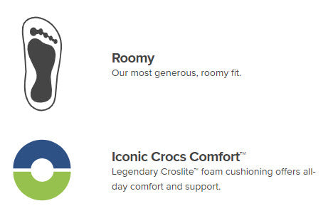 Crocs Specialist II Clog Black Roomy Fit