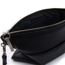 Stitch & Hide Juliette Leather Black Clutch Bag